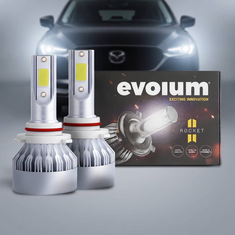 Focos Led Faros Kit Automotriz Rocket H1 H3 H7 H11 9005 9006